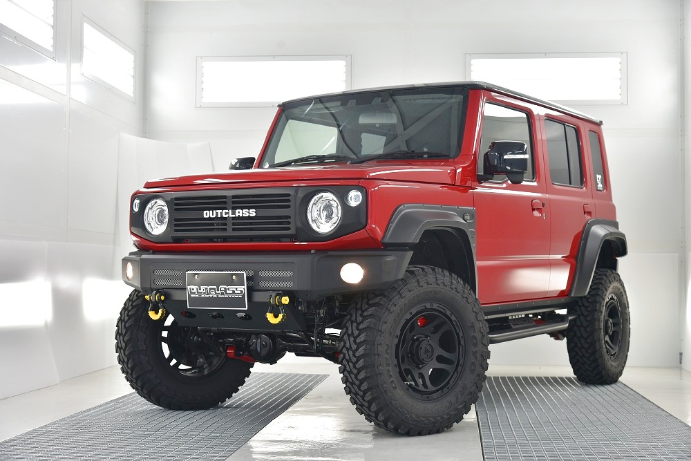 楽天市場】ジムニーノマド JC74 HONESTフューエルリッドOUTCLASSロゴ