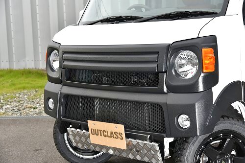 楽天市場】エブリイDA17 ボンネットガーニッシュ : アウトクラス