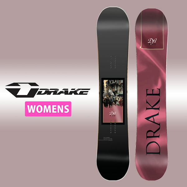 ラスト1本 142cm 40%off 送料無料 DRAKE ドレイク 板 スノボ ボード DFL PRO ディーエフエル プロ レディース スノーボード キャンバー 国内正規代理店品 スノボ 婦人 スノー