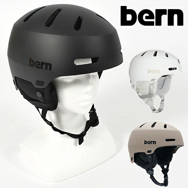 送料無料 ヘルメット メンズ レディース Bern バーン TEAM MACON 2.0 チーム メーコン Matte Black ジャパンフィット スノーボード ヘルメット 大人用 ヘッドギア スノボ スケボー BMX メンズ レディース 20%off 10,640円