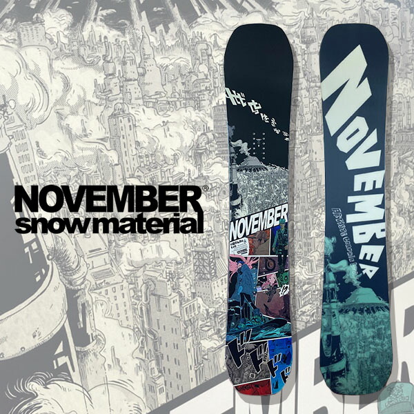 November ARTISTE 150cm follow限定グラフィック ARTISTE | NOVEMBER SNOWMATERIAL