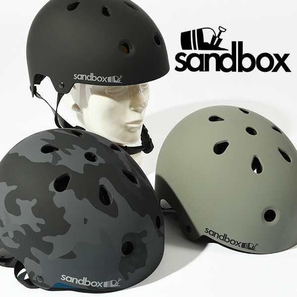 sandbox ヘルメット カモフラ マットブラック スノボ スケボー オフトレ 楽天市場】SANDBOX / サンドボックスヘルメット LEGEND LOW