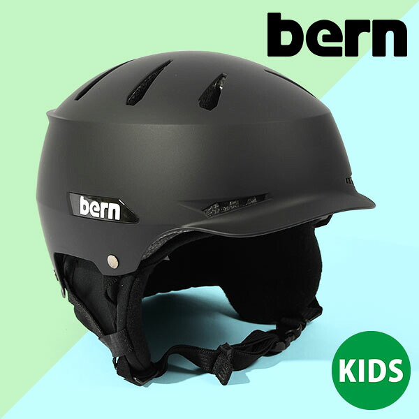 ラスト1点 MLサイズ 送料無料 ヘルメット ジュニア キッズ Bern バーン HENDRIX JR ヘンドリックス ジュニア 子供用 ジャパンフィット スノーボード ヘルメット ヘッドギア スノボ スケボー BMX 20%off