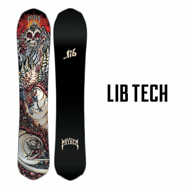 楽天市場】LIBTECH SNOWBOARDS [ MAYHEM RAD RIPPER @110000