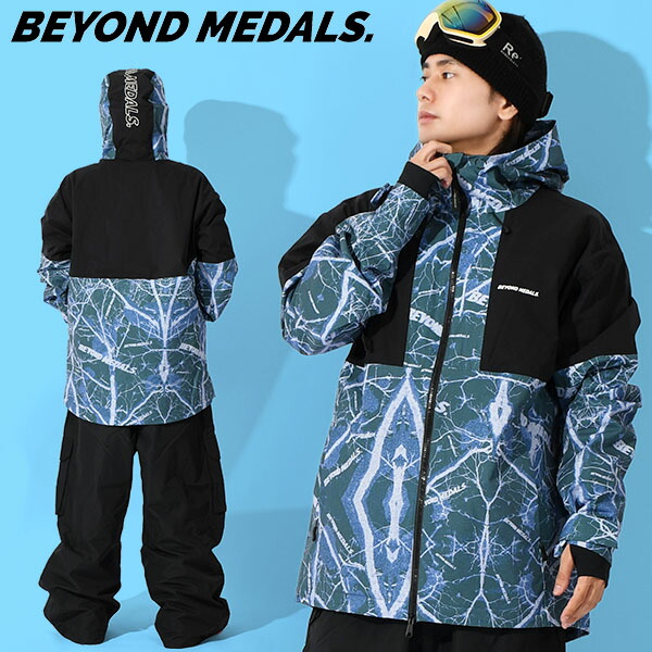送料無料 スノーボードウェア BEYOND MEDALS ビヨンドメダルス メンズ FULL ZIP JACKET ジャケット スノボ スキー スノーボード スノーウェア 2025-2026冬新作 25-26 25/26 20%off