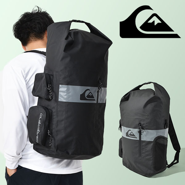 送料無料 バックパック Quiksilver クイックシルバー メンズ Evening Sesh 35l 防水 耐水 ブラック 黒 リュックサック デイパック サーフ サーフィン スノーボード スノボ スノー バッグ リュック ザック 21春夏新作 10 Off Quiksilver クイックシルバー バックパック