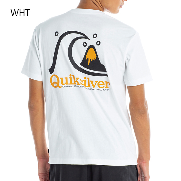 楽天市場 半袖tシャツ Quiksilver クイックシルバー メンズ Fresh Take St Tee サーフ ロゴ プリント Tシャツ プリントtシャツ ロゴtシャツ 21春夏新作 30 Off スノボー アウトドアのエレスポ２