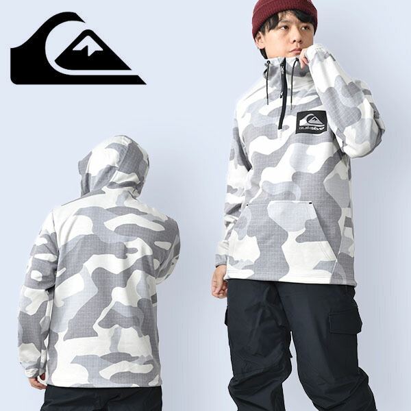 送料無料 長袖パーカー QUIKSILVER クイックシルバー メンズ SHREDDER HOODIE プルオーバーパーカー Hoodie Pullover フーディー スノー スノーボード スノボ 20%off
