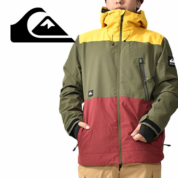 送料無料 スノーボードウェア QUIKSILVER クイックシルバー メンズ ジャケット SYCAMORE JACKET スノボ スノーボード ウエア 20%off