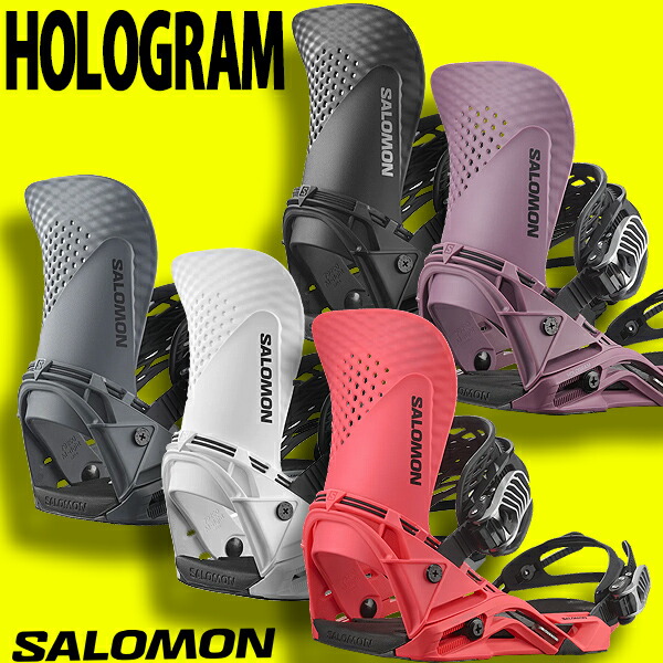 SALOMON HOLOGRAM スノーボードビンディング RED 20-21 SALOMON HOLOGRAM スノーボードビンディング RED 20-21