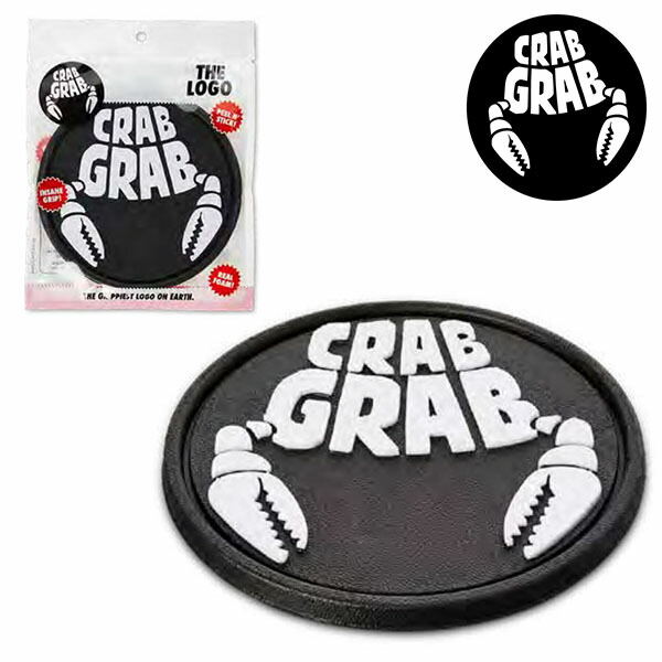 CRABGRAB クラブグラブ　ステッカー CRABGRAB クラブグラブ スノーボード デッキパット 滑り止め THE LOGO