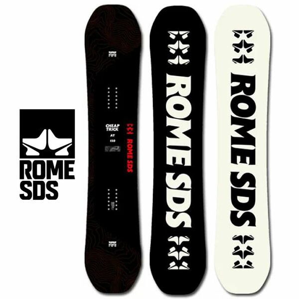 ROME SDS チャートリック 153cm スノーボード ROME SDS - ローム スノーボード チープトリックAT 153cmの通販