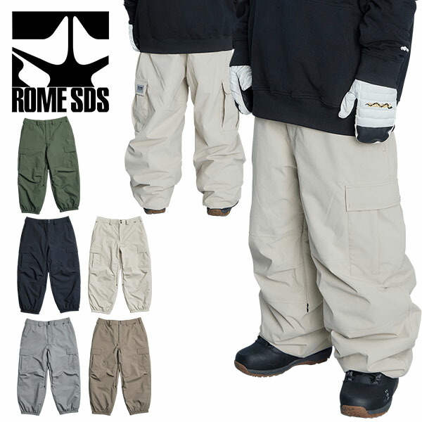 『ROME SDS』ローム (M) バギーカーゴパンツ スキーウェア 楽天市場】送料無料 スノーボードウェア ROME SDS ローム メンズ
