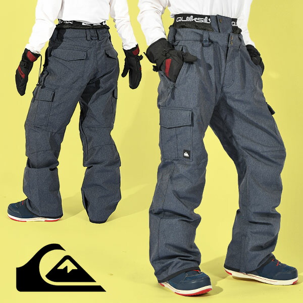 【新品未使用】QUIKSILVER スノーボードパンツ クイックシルバーSサイズ QUIKSILVER クイックシルバー ユニセックス スノーボード ウェア