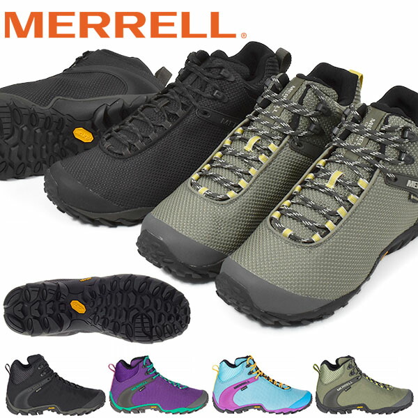 楽天市場 送料無料 Gore Tex アウトドアシューズ Merrell メレル Chameleon 8 Storm Mid Gore Tex カメレオン 8 ストーム ミッド ゴアテックス メンズ 春夏新作 ビブラムソール キャンプ スノボー アウトドアのエレスポ２