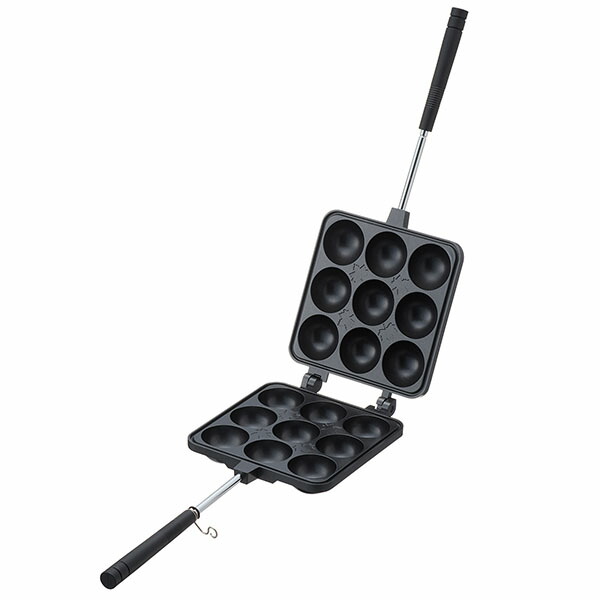 楽天市場 送料無料 ロゴス Logos たこ焼きボールメーカー たこ焼き器 たこ焼きプレート アルミ クッカー 直火 フライパン 着脱式 アウトドア キャンプ バーベキュー q スノボー アウトドアのエレスポ２