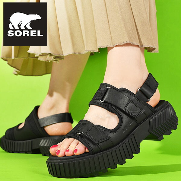 送料無料 SOREL ソレル 厚底 サンダル レディース ONA AVE MULTISTRAP MID SANDAL オーエヌエーアベニュー マルチストラップ ミッドサンダル nl5235