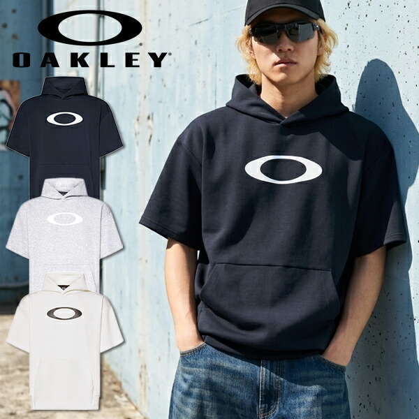 送料無料 半袖 スウェット パーカー メンズ オークリー OAKLEY ENHANCE QD FLEECE S/S HOODY 5.0 プルオーバー フーディー スエット 野球 トレーニング ランニング スポーツ FOA408785 2026春夏新作 16%off