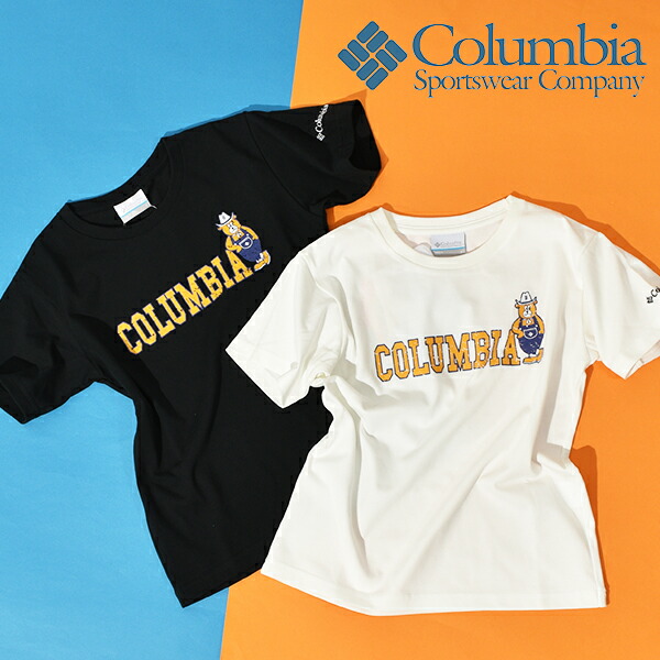 765円 最先端 ゆうパケット対応可能 たけだバーベキュー コロンビア 半袖tシャツ Columbia キッズ ジュニア 子供 Tucannon Isle Y Ss Tee ロゴ くま クマ かわいい 半袖 Tシャツ ロゴt 男の子 女の子 アウトドア キャンプ Py3073 Off