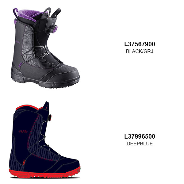 正規品 の送料無料 Salomon サロモン スノーボード スノーボード 板 ブーツ レディース ボア インハビタント システム Pearl Snowboard Boa Boots スノボ スノーブーツ 得割40 スノボー アウトドアのエレスポ２ Salomin サロモン レディース スノーボード ブーツ Boa