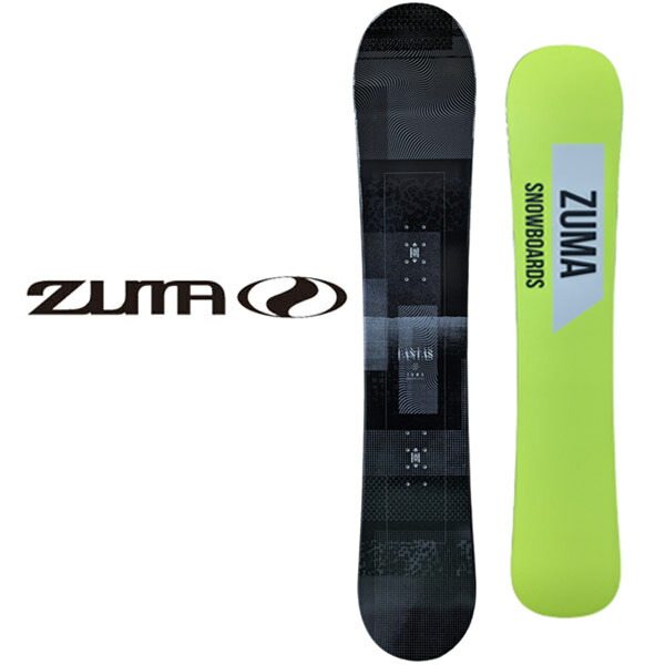 ZUMA LIGHTNING151  スノーボード板 グラトリやパークに対応したZUMAのフリースタイルボード