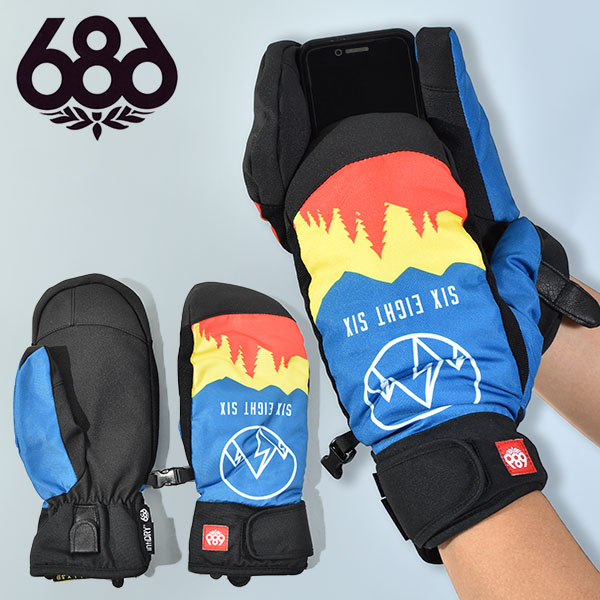 楽天市場 送料無料 手袋 686 Six Eight Six シックスエイトシックス Mountain Mitt Glove メンズ ミトン スノーグローブ グローブ スノボ スノーボード スキー ウインタースポーツ L9wglv17 得割 スノボー アウトドアのエレスポ２