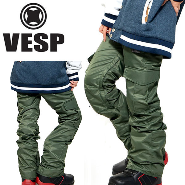 半額以上 70%off 送料無料 スノーボードウェア VESP ベスプ SLIM NYLON PANTS レディース VPWP16-03 パンツ  スノボ スノーボード ボトムス 話題の行列