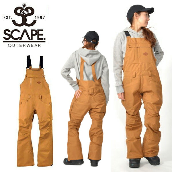 メーカー包装済 楽天市場 送料無料 スノーボードウェア Scape エスケープ Bib Pants レディース ビブ パンツ スノボ スノーボード スノーウェア ボトムス 18 19 25 Off スノボー アウトドアのエレスポ２ お歳暮 Lexusoman Com