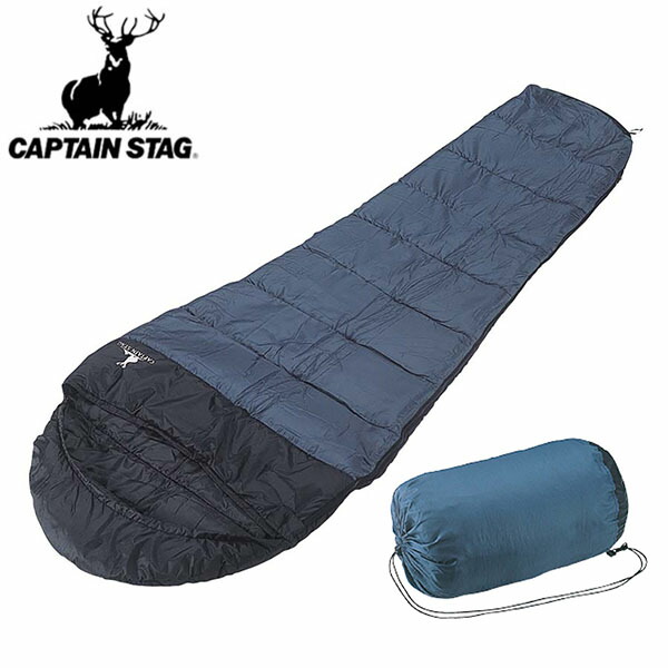 CAPTAIN STAG 緑色寝袋 3組セット　キャンプ/アウトドア　新品未使用 cs-m343-1.jpg