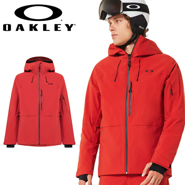 30%off 送料無料 スノーボードウェア メンズ ジャケット オークリー OAKLEY シェル スノーボード スキー スノボ スノー ウエア FOA407383-4CH 2025-2026冬新作