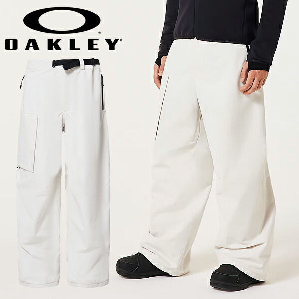 40%off 送料無料 スノーボードウェア メンズ パンツ オークリー OAKLEY カーゴ ボトムス スノーボード スキー スノボ スノー ウエア FOA407381-68S 2025-2026冬新作 |スノボー&アウトドアのエレスポ2