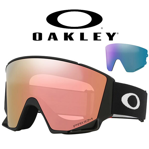 送料無料 スノーボード スキー ゴーグル OAKLEY オークリー FLOW SCAPE L ASIA フローエスケープ メンズ アジアンフィット プリズム シングルレンズ 平面 スペアレンズ付属 スノーゴーグル OO7145A-05 2025-2026冬新作 25/26 25-26