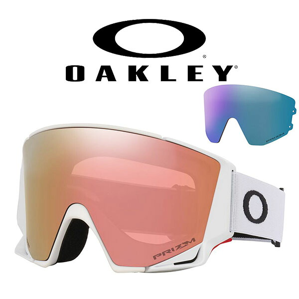 ラスト1点 35%off 送料無料 スノーボード スキー ゴーグル OAKLEY オークリー FLOW SCAPE M ASIA フローエスケープ アジアンフィット メンズ レディース プリズム スペアレンズ付属 スノーゴーグル OO7147A-10 2025-2026冬新作 25/26 25-26