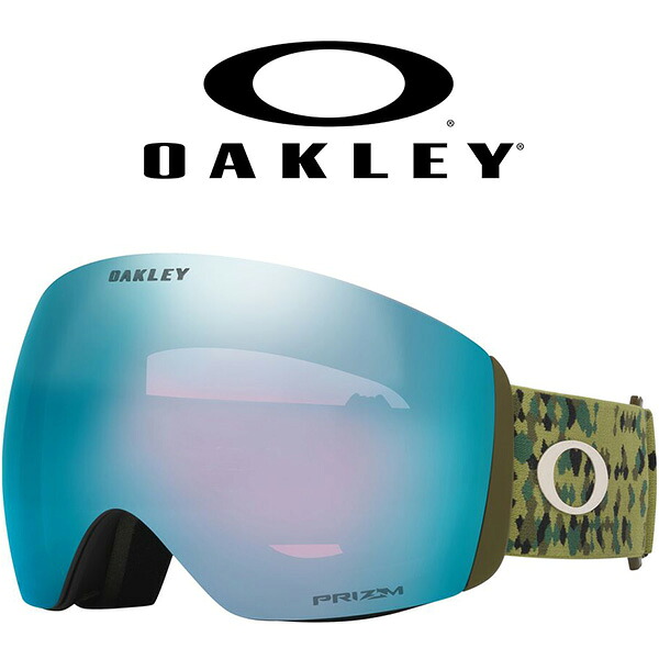 ラスト1点 送料無料 スノーボード スキー ゴーグル オークリー OAKLEY FLIGHT DECK L フライトデッキ メンズ PRIZM プリズム 球面 ミラー レンズ スノーゴーグル メガネ対応 OO7050-F4 2025-2026冬新作 25/26 25-26｜スノボー＆アウトドアのエレスポ２
