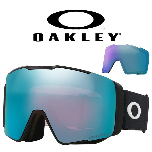 31%off 送料無料 スノーボード スキー ゴーグル オークリー OAKLEY LINE MINER PRO L ラインマイナー プロ メンズ アジアンフィット プリズム シングルレンズ 平面 ミラー レンズ スペアレンズ付属 スノーゴーグル メガネ対応 OO7143A-02