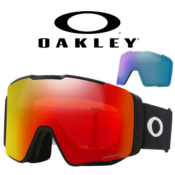 31%off 送料無料 スノーボード スキー ゴーグル オークリー OAKLEY LINE MINER PRO L ラインマイナー プロ メンズ アジアンフィット プリズム シングルレンズ 平面 ミラー レンズ スペアレンズ付属 スノーゴーグル メガネ対応 OO7143A-03