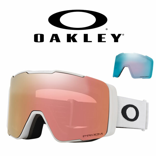 31%off 送料無料 スノーボード スキー ゴーグル オークリー OAKLEY LINE MINER PRO M ラインマイナー プロ メンズ レディース アジアンフィット プリズム スペアレンズ付属 スノーゴーグル メガネ対応 OO7144A-06