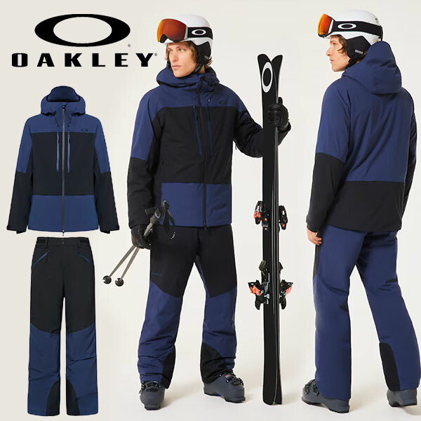 ラスト1点 XLサイズ 40%off 送料無料 スノーウェア メンズ セットアップ オークリー OAKLEY ジャケット パンツ 上下セット 上下組 スノーボード スキー スノボ スノー ウエア FOA407382-FOA407387 2025-2026冬新作 25/26 25-26
