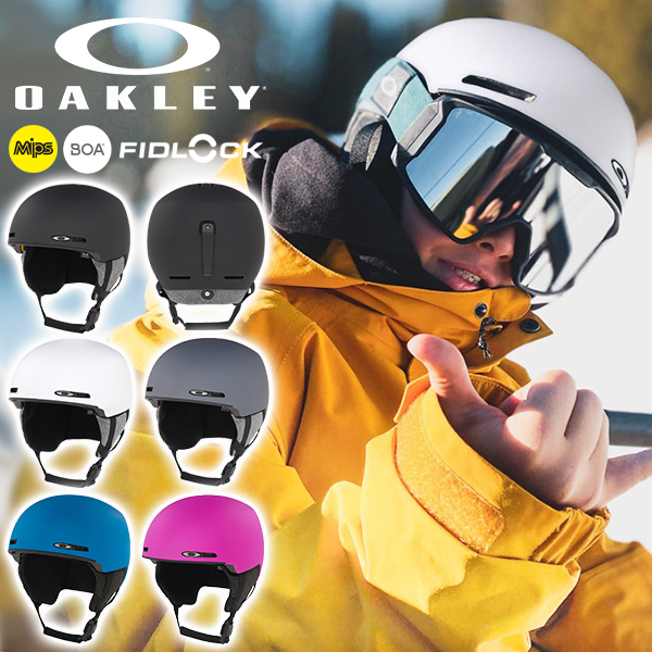OAKLEY スキースノーボード用ヘルメット ケース付き OAKLEY ゴーグル一体型 ヘルメット スノーボード スキー