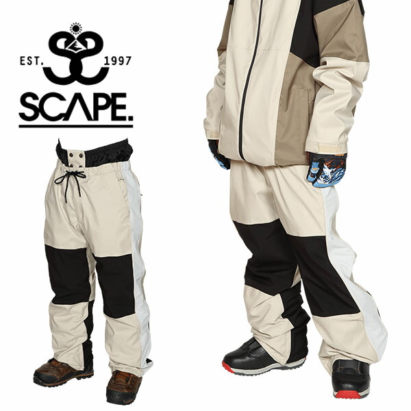 楽天市場】35%off 送料無料 スノーボードウェア SCAPE
