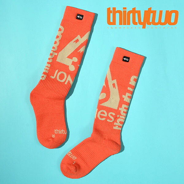 ネコポス発送！ 送料無料 ソックス ThirtyTwo 32 サーティーツー W’S JONES MERINO SOCK 靴下 メリノ レディース 女性 スノボ スノーボード 日本正規品 スキー 2025-2026冬新作 20%off