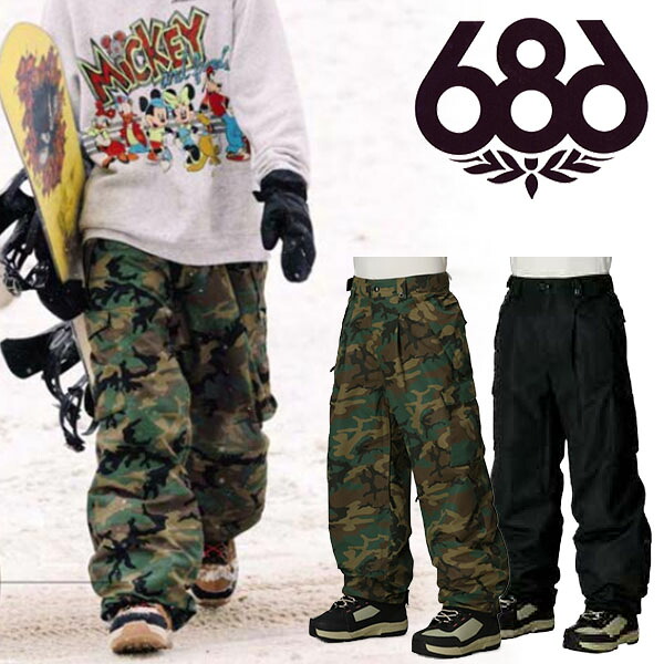 送料無料 スノーボードウェア 686 SIX EIGHT SIX シックスエイトシックス ESSOX CARGO PANT メンズ カーゴ パンツ ボトムス スノボ スノーボード スノーウェア M4WN231 2025-2026新作 25-26 25/26 30%off｜スノボー＆アウトドアのエレスポ２