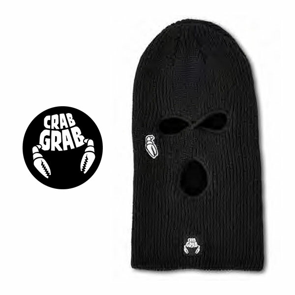 【楽天市場】ゆうパケット対応可能！ 送料無料 バラクラバ CRAB GRAB クラブグラブ GOON MASK フェイスマスク 目出し帽 防寒