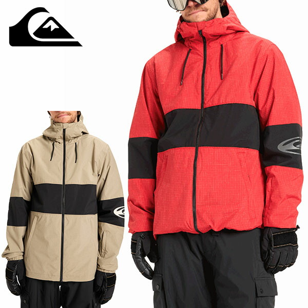 送料無料 スノーウェア QUIKSILVER クイックシルバー HIGH IN THE HOOD JK メンズ ジャケット スノボ スノーボード スキー スノーボードウエア EQYTJ03517 2025-2026冬新作 25-26 25/26 30%off
