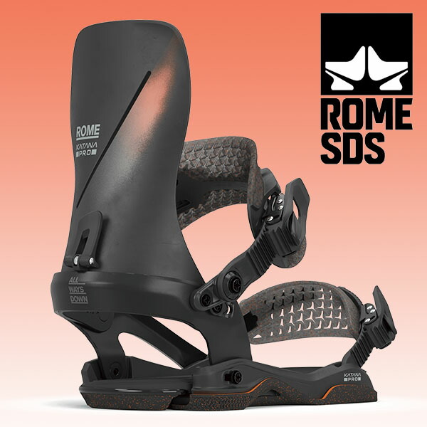 楽天市場】ローム カタナ ROME KATANA BINDING SNOWBOARD スノーボード