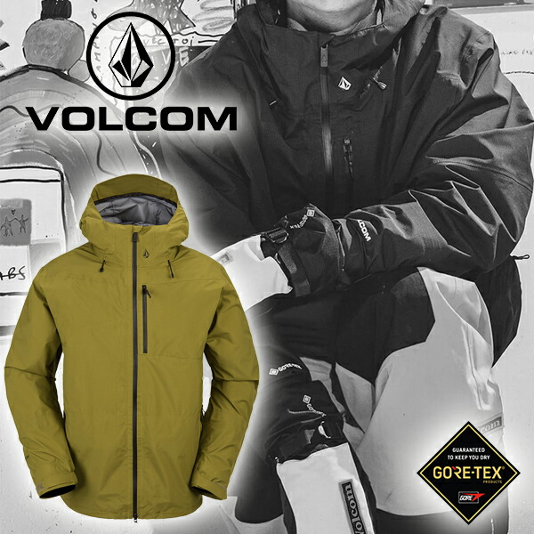 VOLCOM スノーボードウェア GORE-TEXジャケット スノーボード ウェア ジャケット ゴアテックス ユニセックス