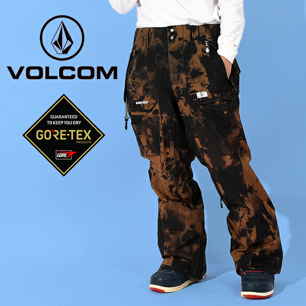 VOLCOM L GORE-TEX スノーボードパンツ Lsizeグレー VOLCOM 24-25 ボルコム DUA GORE-TEX PANT デュア ゴアテックス パンツ