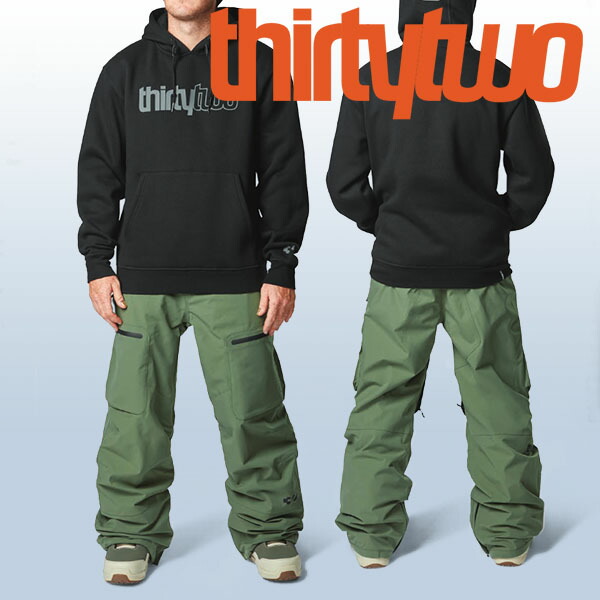 楽天市場】サーティーツー パンツ THIRTYTWO TM PANT 24-25