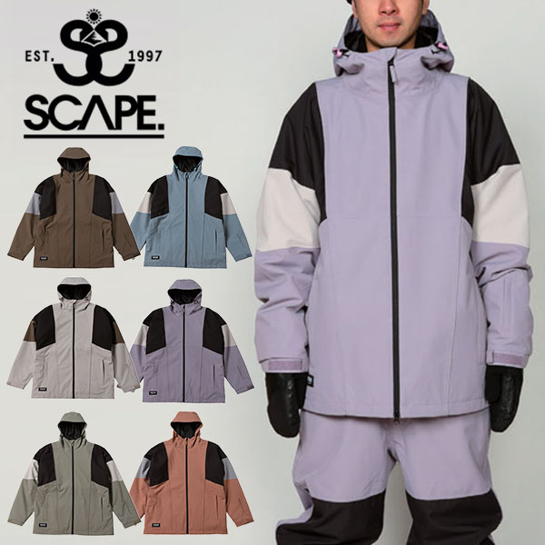 Scape Outerwear エスケープ アウターウェア スノーボードウェア scape-track-jkt-1.jpg
