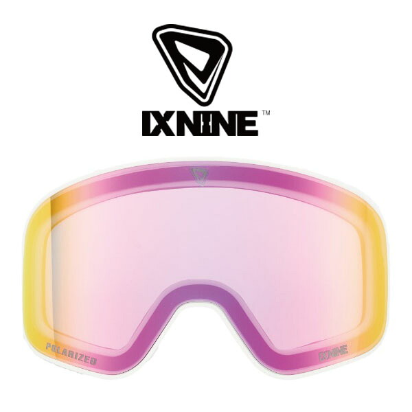ラスト1点 送料無料 スペアレンズ 交換レンズ IX3 PRO LENS アイエックススリープロ White Flame 偏光 レンズ スノーゴーグル IX NINE アイエックスナイン IX9 スノボ 日本正規品 スノーボード ゴーグル 25%off